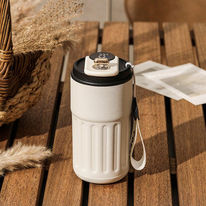 ThermoVibe Mug – Smart Hydration, Anytime, Anywhere