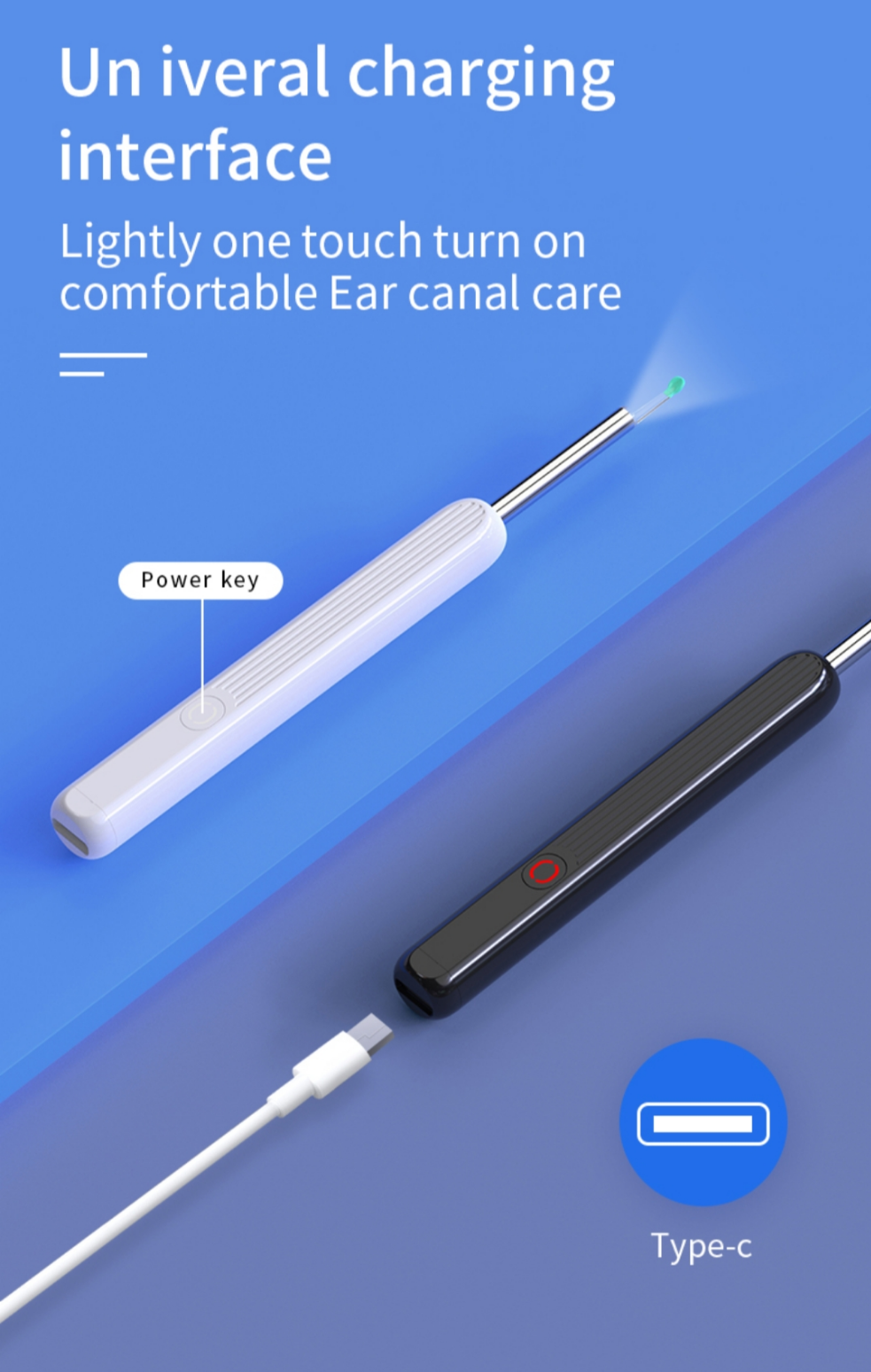 PureCanal Wireless Ear Wax Removal Tool with 1080P HD Camera – Smart Otoscope Ear Cleaner with LED Light, Safe & Painless Ear Cleaning Kit for Adults & Kids, Compatible with iPhone & Android