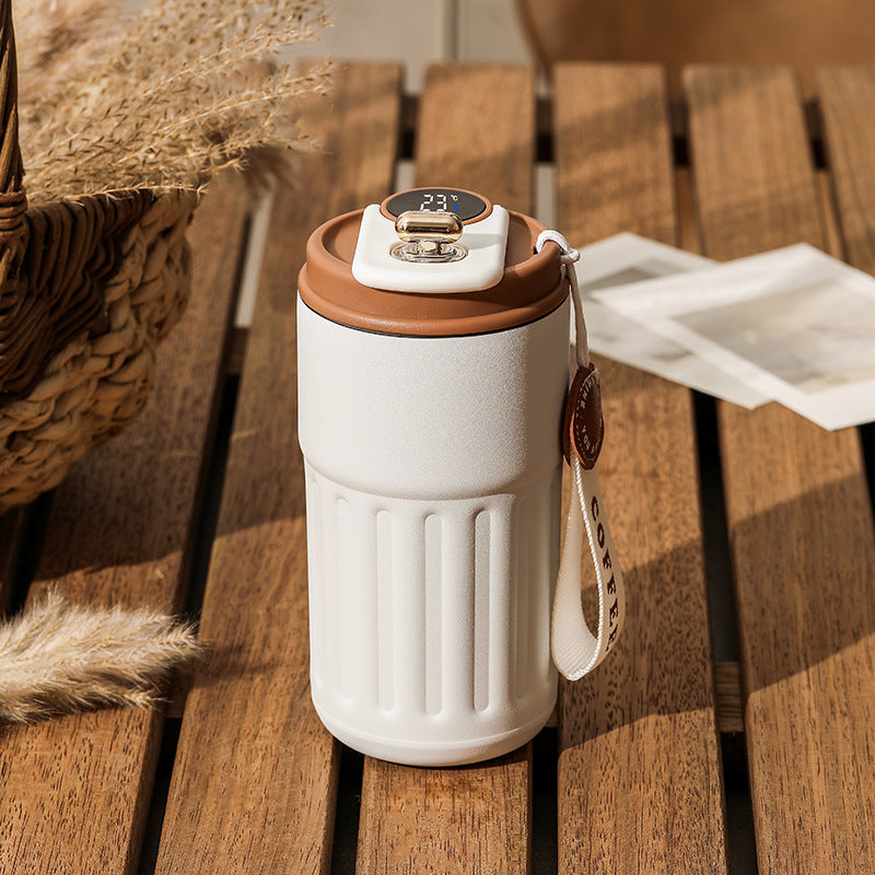 ThermoVibe Mug – Smart Hydration, Anytime, Anywhere